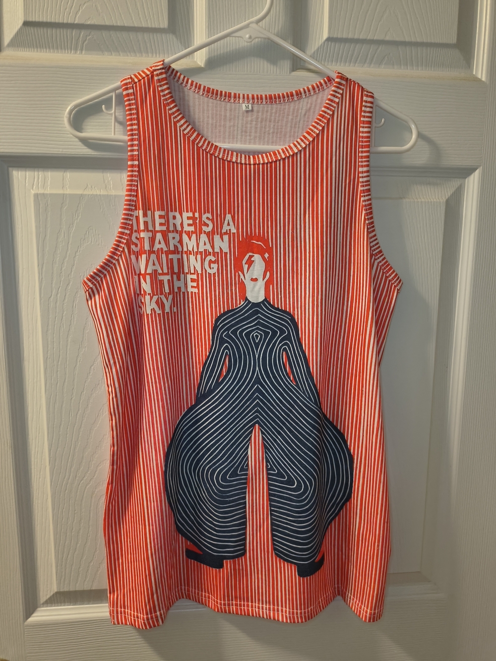David Bowie theres a starman waiting in the skyTank Top